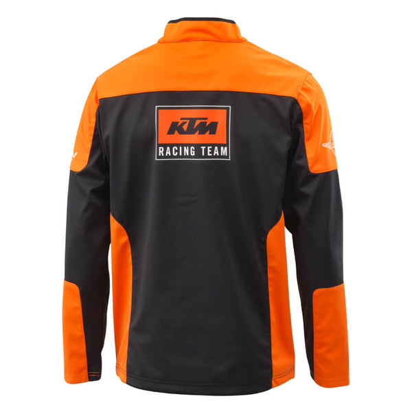 美品 KTM RACING TEAM ソフトシェルジャケット オレンジ/黒 XL 美品KTM RACING TEAM ソフトシェルジャケット オレンジ/黒 XL 美品 KTM