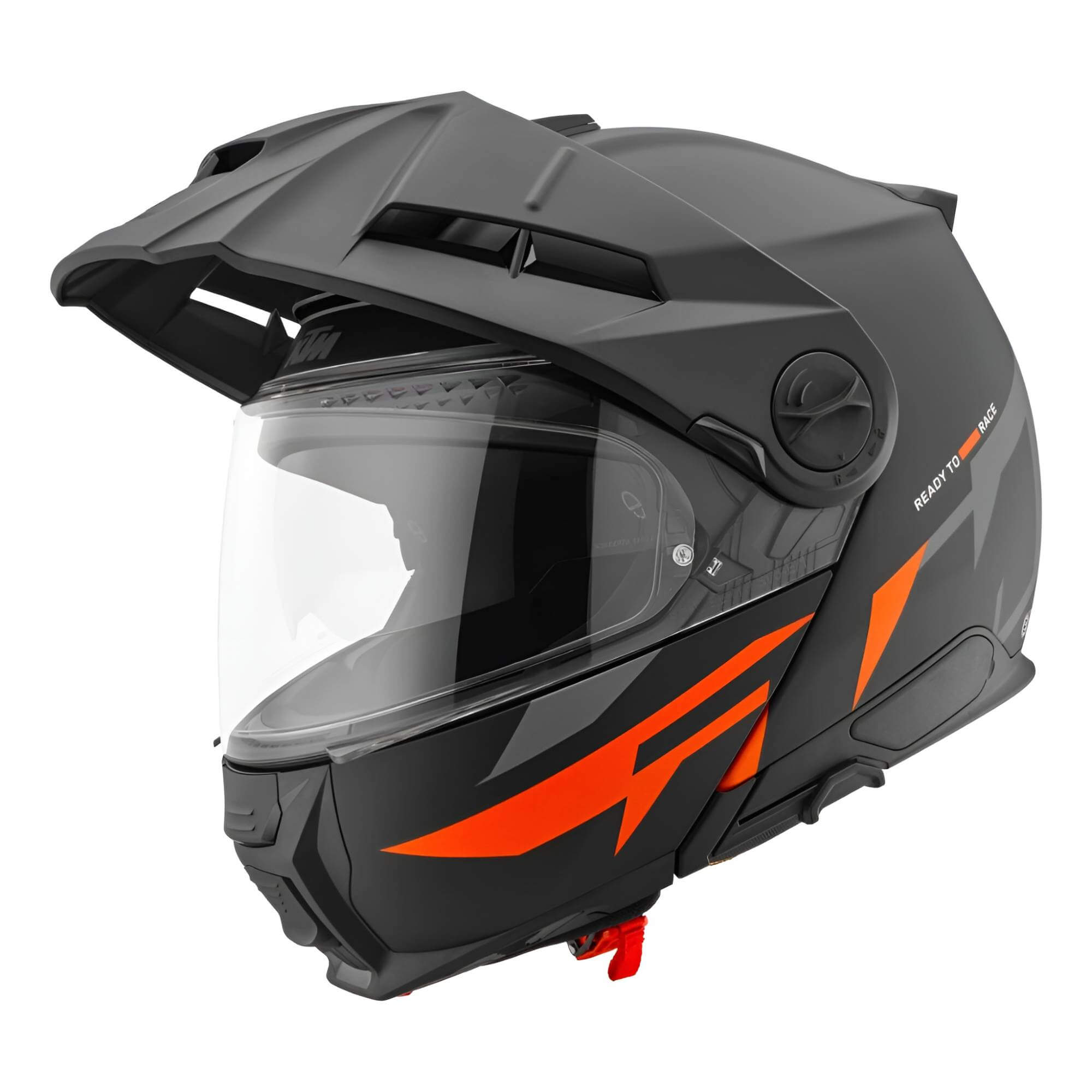 Stylish Helmet Orange Ktm Ktm Online Helmet Price - Main Image