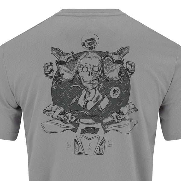 KTM Offroad T-Shirt Grey - Rider Graphic Tee | KTM Direct