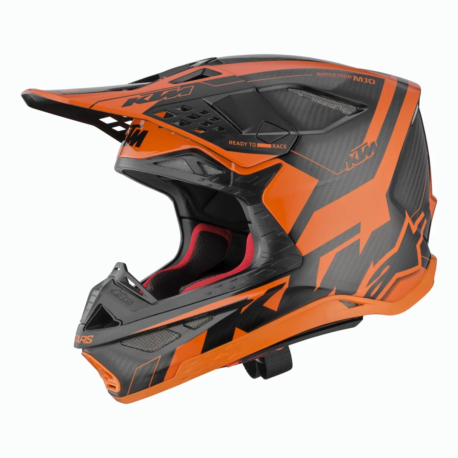 enduro motorcycle helmets uk KTM S-M 10 Carbon Kevlar Offroad Helmet with MIPS
