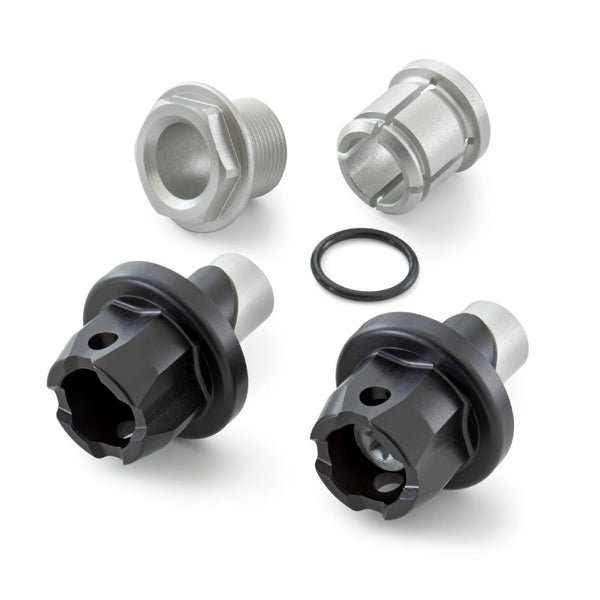KTM Black Crash Bung Kit for Fork ﻿76909945044C1 KTM Direct