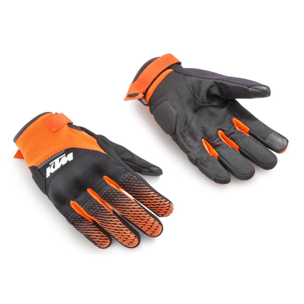 Orange 2025 motorcycle gloves